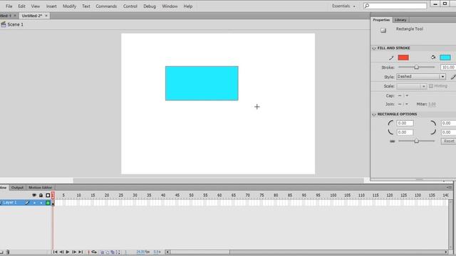Lesson5 ADOBE flash Pro Part2 смотреть онлайн