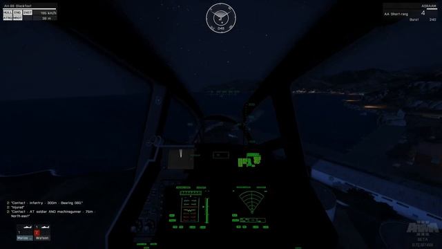 ARMA 3 | Beta | Ah-99 (Blackfoot) Helicopter | Night Demonstration смотреть онлайн