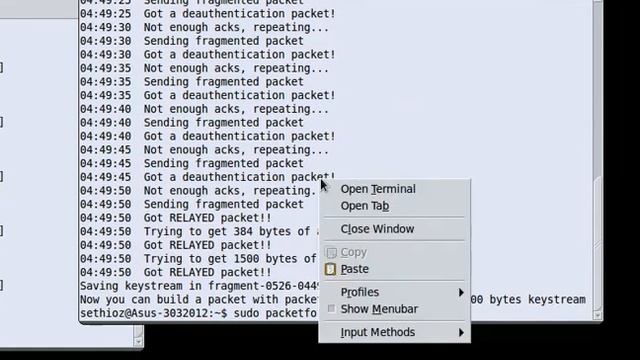 How to crack WEP (wired equivalent privacy) secured Wireless networks смотреть онлайн