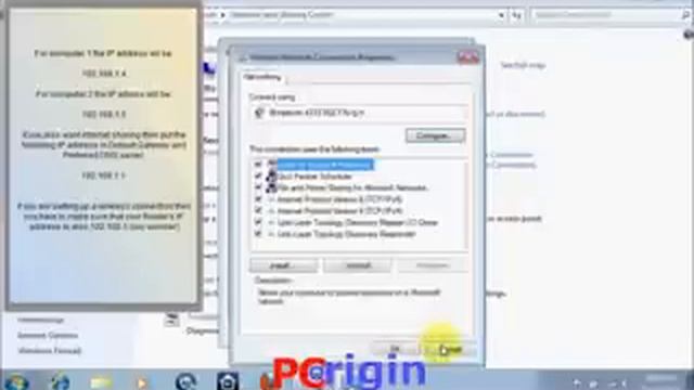 How To Setup a LAN Connection in Windows 7 تعريف كارت الشبكه смотреть онлайн
