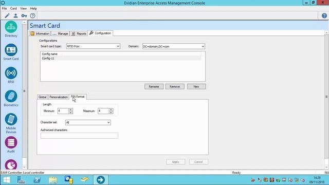 Evidian Tutorial - How to configure Windows authentication with RFID and PIN смотреть онлайн