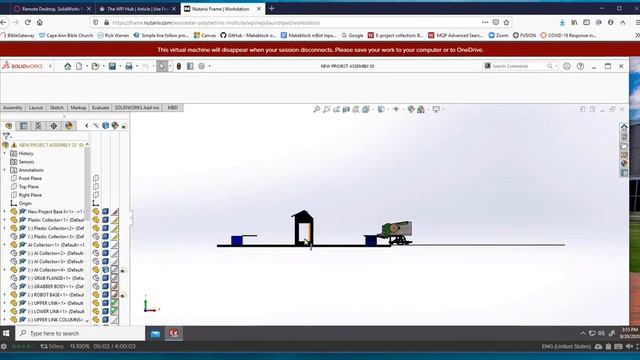 Using SolidWorks with Frame VDI and your OneDrive смотреть онлайн