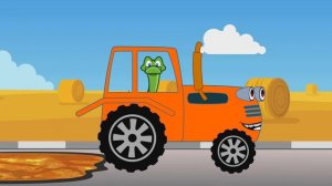 Синий трактор песенка про трактор.