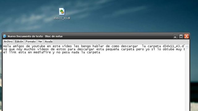 DESCARGAR d3dx11_ 43. dll MEDIAFIRE смотреть онлайн