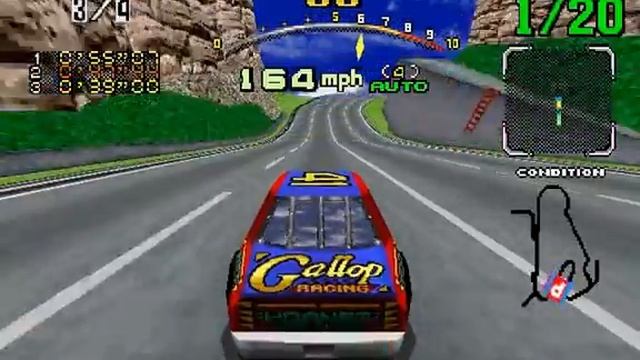 Daytona USA (SEGA-AM2) (Windows) [1996] [PC Longplay]