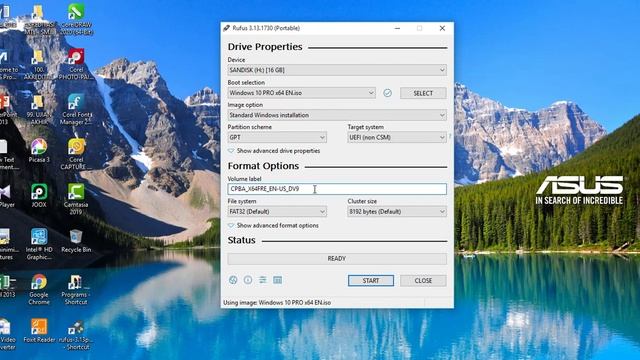 CARA MEMBUAT FLASHDISK BOOTABLE WINDOWS 10 PARTISI GPT DENGAN RUFUS смотреть онлайн
