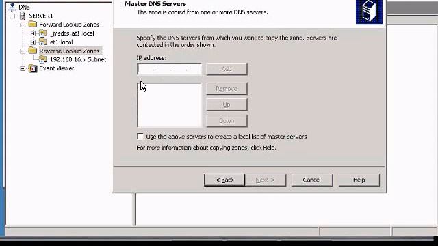 Create reverse stub zone in Windows DNS смотреть онлайн