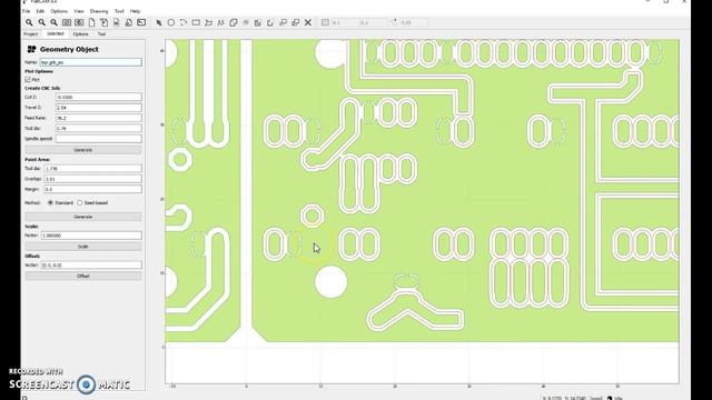 FlatCam PCB Geometry
