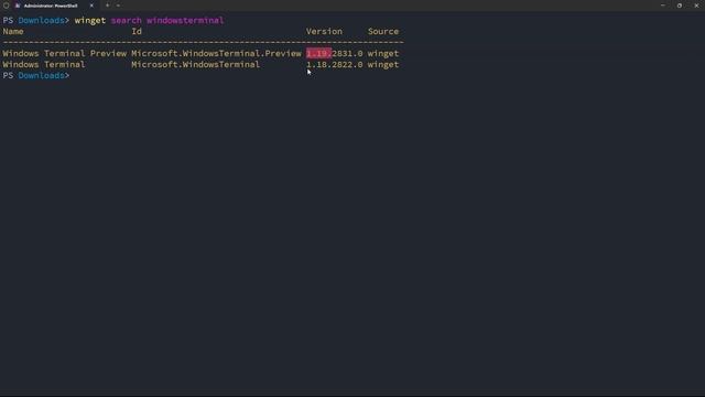 Installing Windows Terminal Canary Build смотреть онлайн
