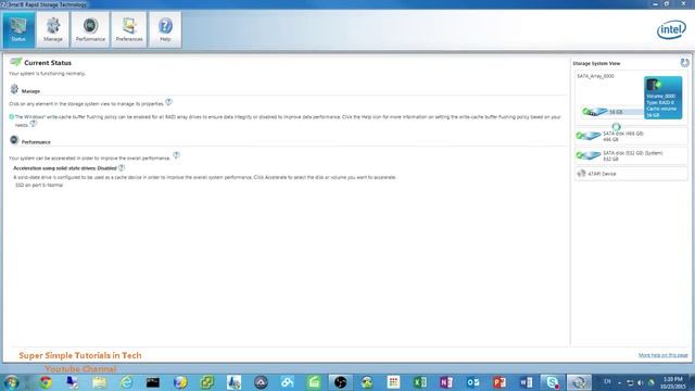 How to use SSD as Cache drive in Asus computer with Intel Rapid Storage Technology смотреть онлайн