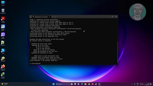 Fix Windows 11/10/8/7 The file or directory is corrupted and unreadable Error смотреть онлайн