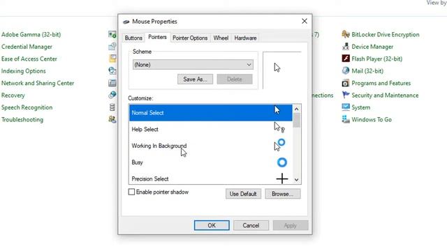 Mouse pointer auto loading | spinning blue circle fix | PCD of technology смотреть онлайн