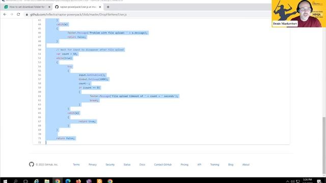 Inflectra Ninja Session: Automating File Upload in Web Applications With Rapise смотреть онлайн