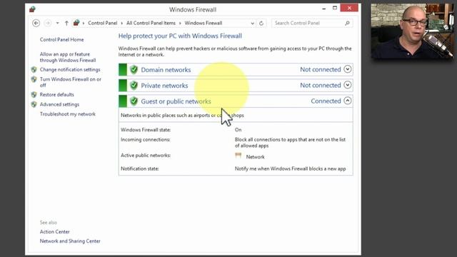 Windows Firewall with Advanced Security - CompTIA A+ 220-902 - 1.4 смотреть онлайн