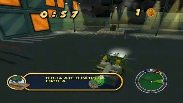 Última missão (zerei) - The Simpsons Hit and Run смотреть онлайн