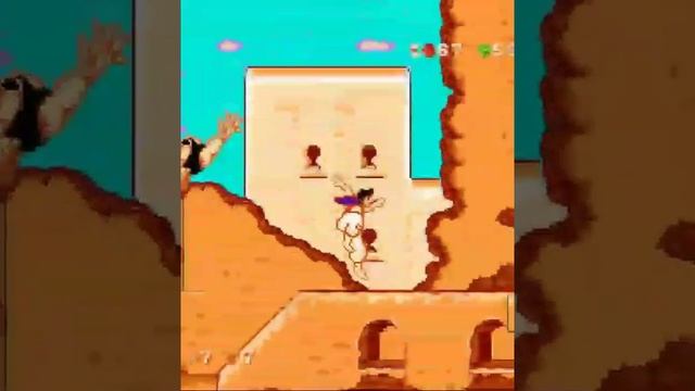 ALADDIN Game (NES) - Agrabah Marketplace ( part -2 ) Walkthrough // must watch 😍 смотреть онлайн
