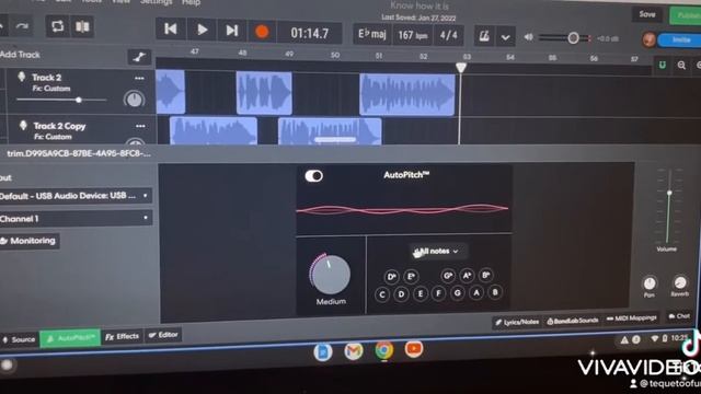 How to use Autotune on BandLab on Computer смотреть онлайн