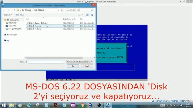 VİRTUALBOX'A WİNDOWS 3.1 KURULUMU смотреть онлайн