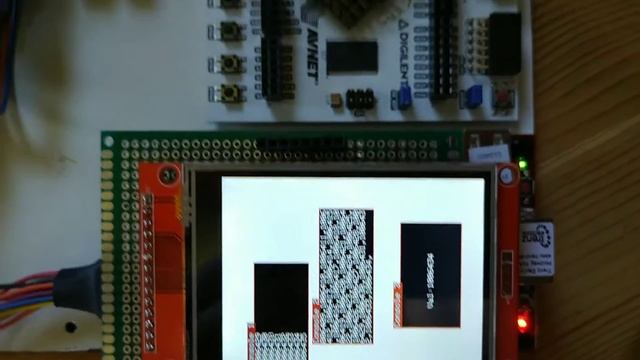 FPGA/SoC driving an ILI9341 with multiple text windows on 4-wire SPI смотреть онлайн