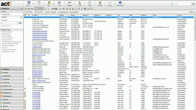 Working with Act!'s Contact List View смотреть онлайн