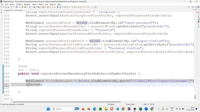 Selenium Java Automation - Practical Demonstration series on different websites - Part 17 смотреть онлайн