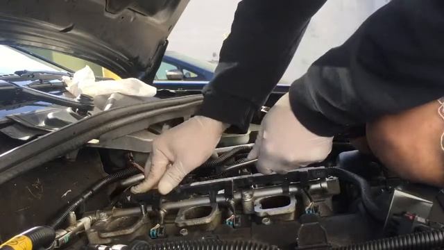 Como cambiar un injector a Cadillac CTS 2006 смотреть онлайн
