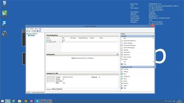 Configurar Hyper V Windows 8 смотреть онлайн