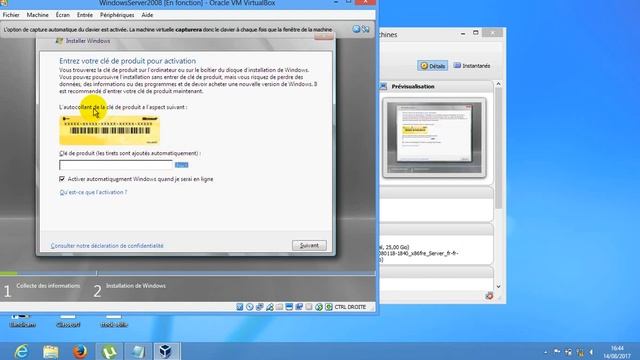 1 Installation de virtualbox et windows server смотреть онлайн