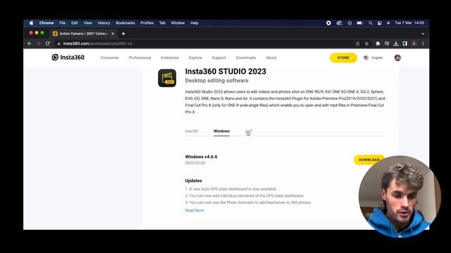 How to Download Insta360 Studio to Your Desktop 2023 смотреть онлайн