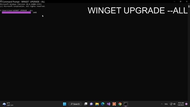 HLS | How To Update All Applications on Windows / cmd طريقة تحديث جميع البرامج في الويندوز بكبسة زر смотреть онлайн