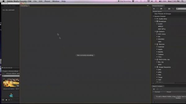 Adobe Media Encoder "Not Currently Encoding": How to fix Adobe Media Encoder
