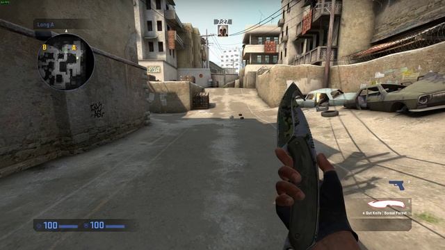 CS GO ★ Gut Knife | Boreal Forest (Well Worn) Showcase смотреть онлайн