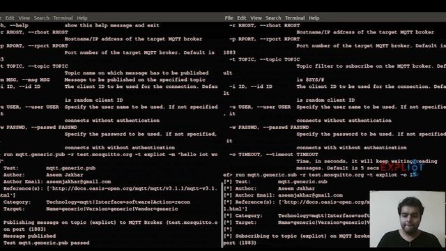 MQTT Plugins: Publish and Subscribe | EXPLIoT: IoT Security Testing and Exploitation Framework смотреть онлайн