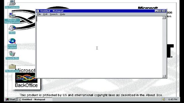 Virtual PC Windows NT Server 4 0 Build 1381 смотреть онлайн