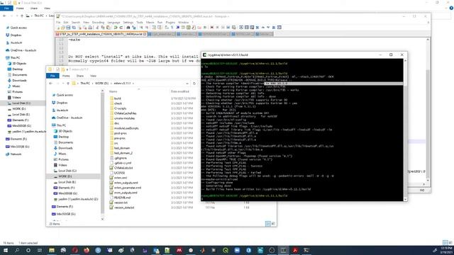 Step by step mHM v5.11.1 installation using CMAKE and CYGWIN смотреть онлайн