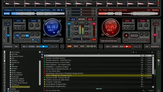 First test of BDC2000 + Windows 7 + Virtual DJ смотреть онлайн