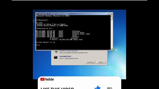Windows 7 Without Users | Windows Test смотреть онлайн