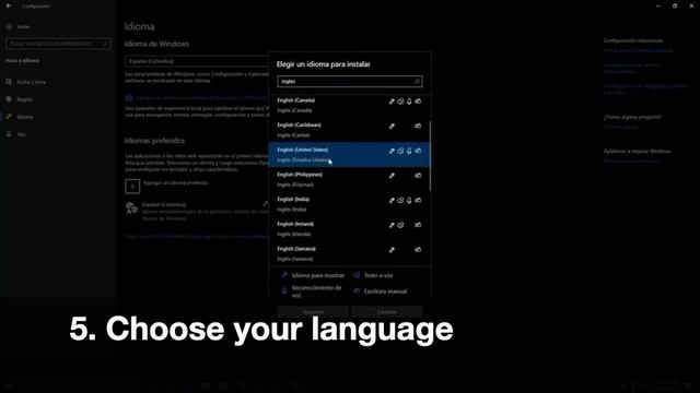 How to CHANGE LANGUAGE on Windows 10 | default system language смотреть онлайн