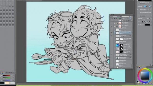 How to Change Line Colour in Clip Studio Paint Tutorial