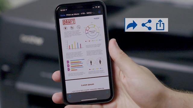 How to print from iPhone and other iOS devices using Airprint | Brother Australia смотреть онлайн