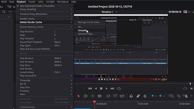 How To Delete Render Cache In Davinci Resolve 19 смотреть онлайн