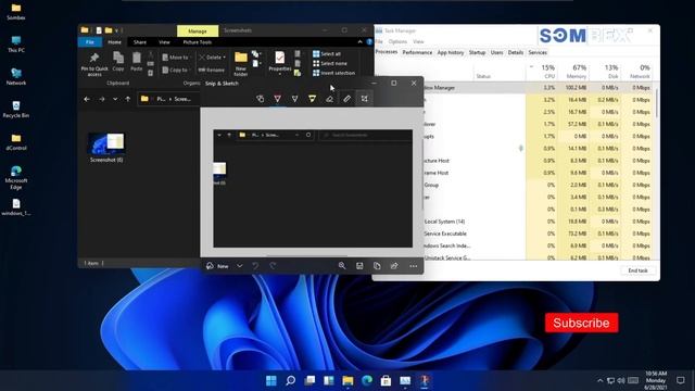 How to Take Screenshot Windows 11 #Windows11ScreenShot смотреть онлайн