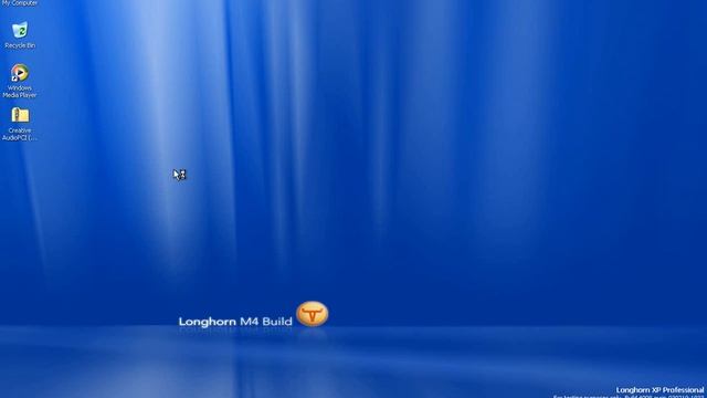 Microsoft Codename Longhorn build 4008 смотреть онлайн