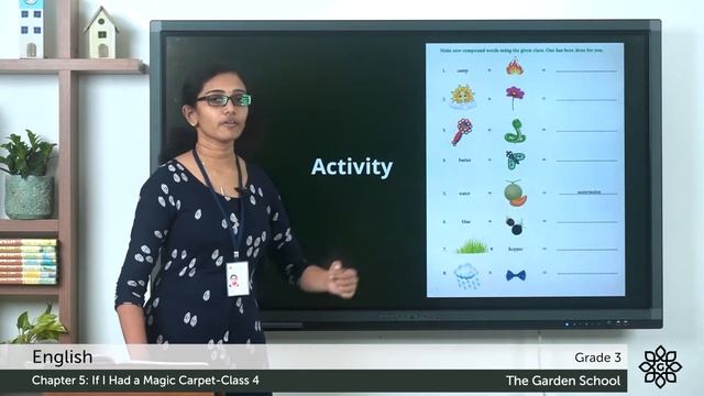 Grade 3 English Chapter 5 Class 4 If I Had a Magic Carpet Exercise смотреть онлайн