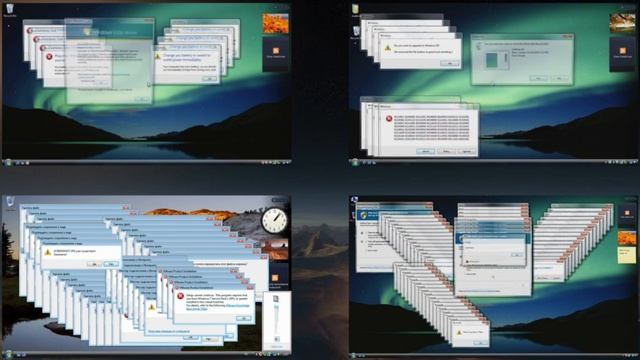 Windows Vista Crazy Error Battle смотреть онлайн