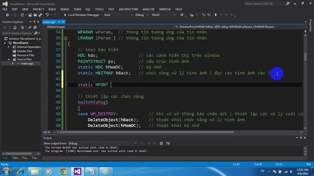 Novel Game C C++ Display of Text part2 смотреть онлайн