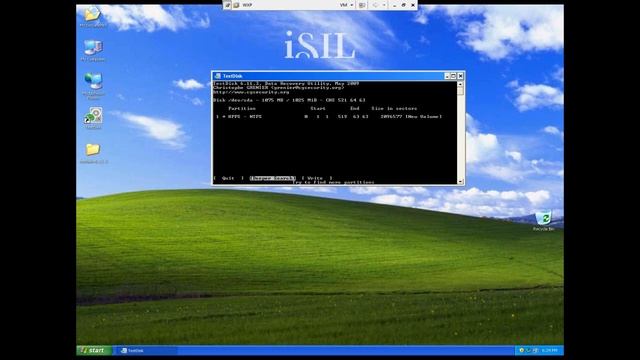 TestDisk - Paso a Paso - Windows Xp смотреть онлайн