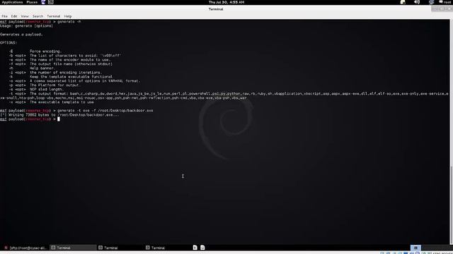 Metasploit Framework - MSF Backdoor Tutorial смотреть онлайн
