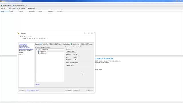 How To Clone A Virtual Machine Using VMware VCenter Standalone Converter 5.5 Software