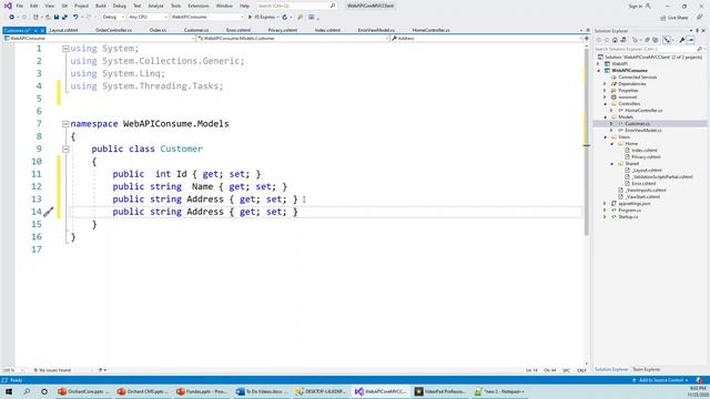 [Part 21] - Build an ASP NET Core 3 1 Web API and Consume with MVC (Create the Model Classes) смотреть онлайн